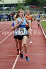 Girls under-13s 1500 metres, North Eastern Track and Fields Champs., Middlesbrough. Photo: David T. Hewitson/Sports for All Pics